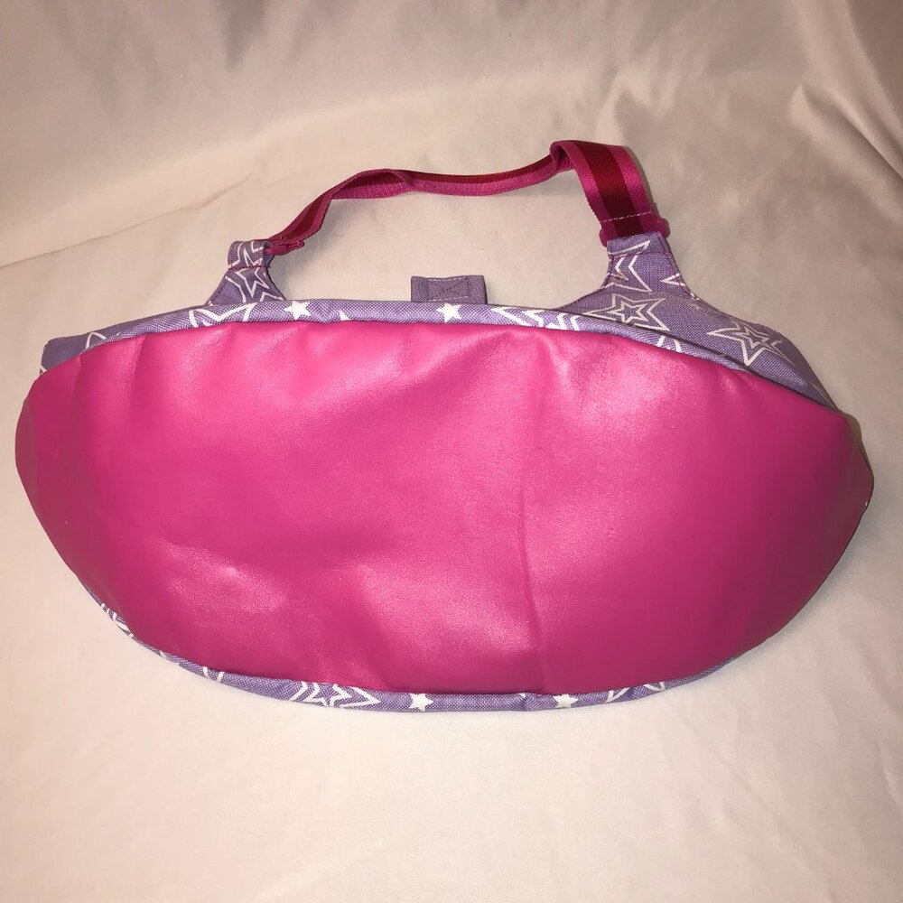 American Girl dolls Large Tote Bag Purple White Stars for Doll's and Clothes - Picture 5 of 13